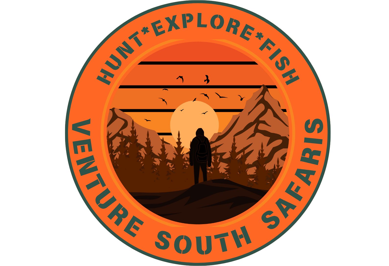 Venture South Safaris Logo Landscape
